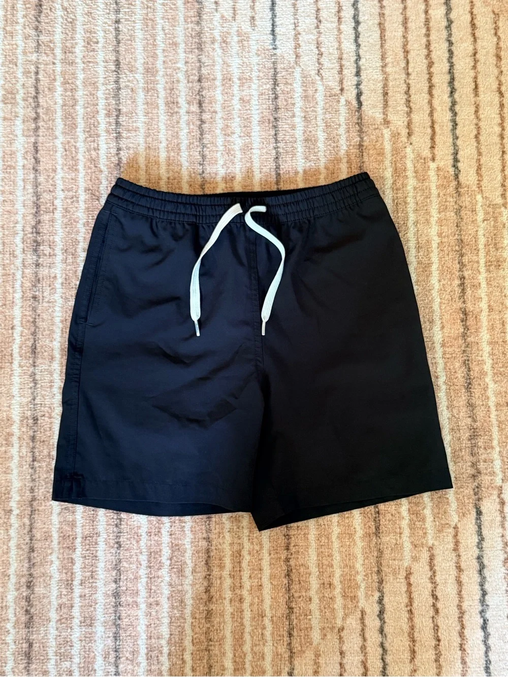 Boy’s Chubbies Black Drawstring Swim Shorts